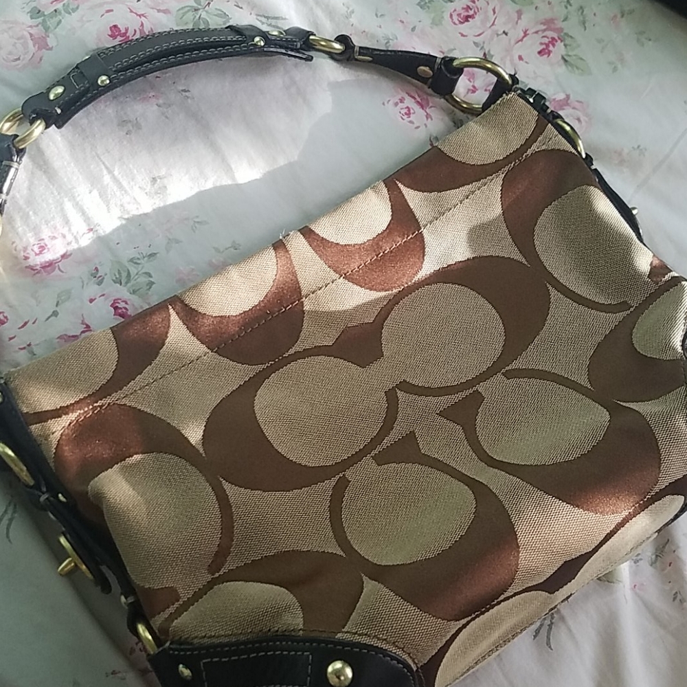 Brown Coach purse